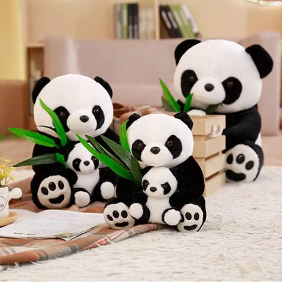 Peluche panda carrousel