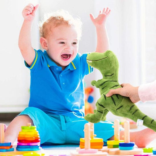 Dinosaure peluche carrousel