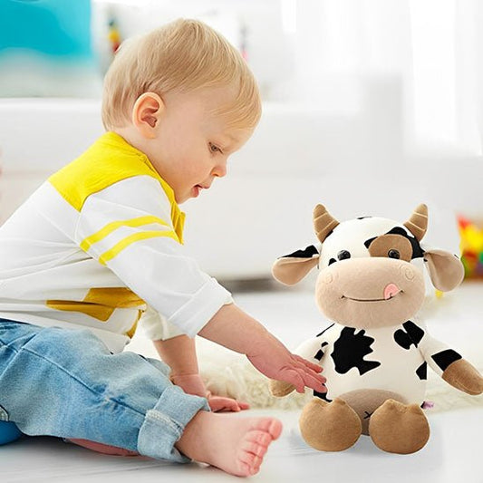 Vache peluche carrousel