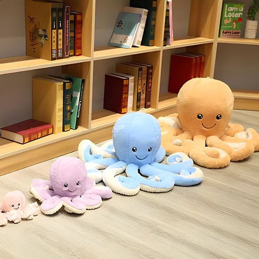 Peluche pieuvre carrousel