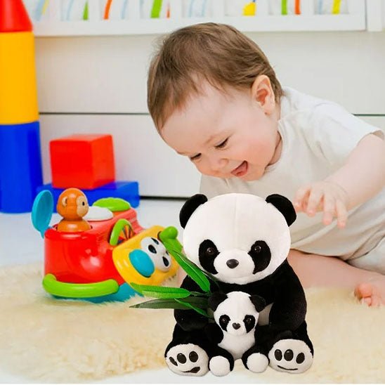 Peluche panda carrousel