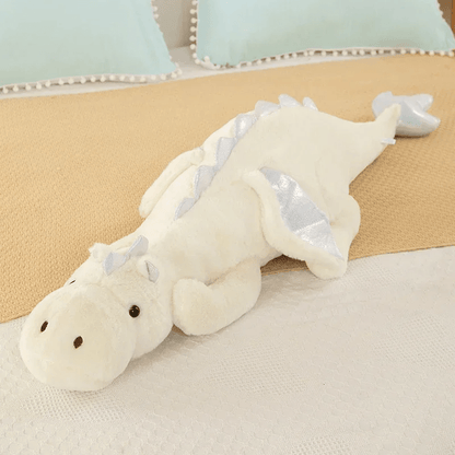Peluche dragon jaune