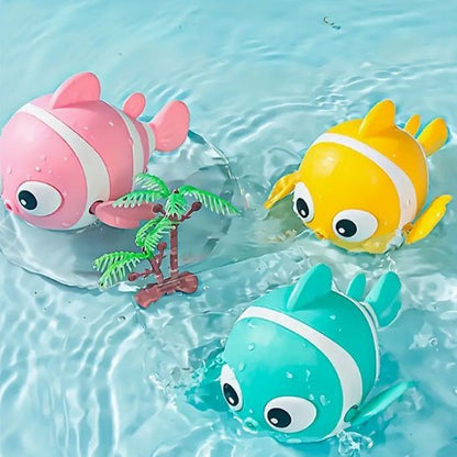 Jouet baignoire bebe trios de poisson