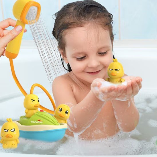 Jouet baignoire bebe​ permet de rincer bébé