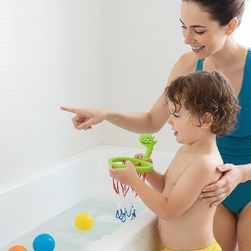 Jouet baignoire bebe avec ventouse solide