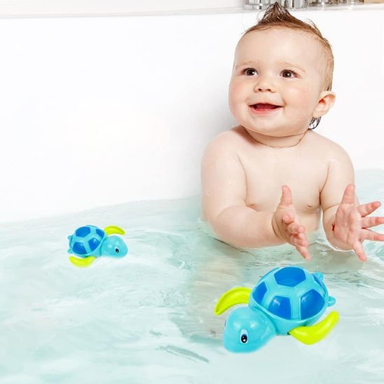 Jouet baignoire bebe développement sensoriel garanti