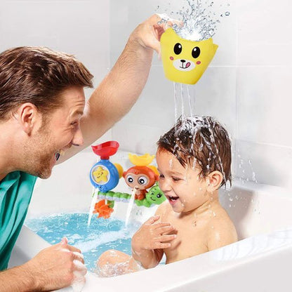 Jouet baignoire bebe rapproche les liens parents-enfant