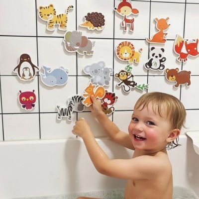 Jouet bain fixation sans ventouse