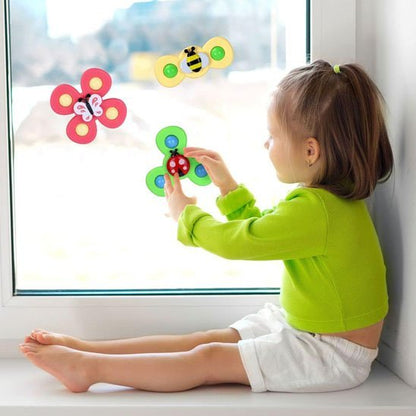 Jouet de bain adhére aussi dans les fenêtres