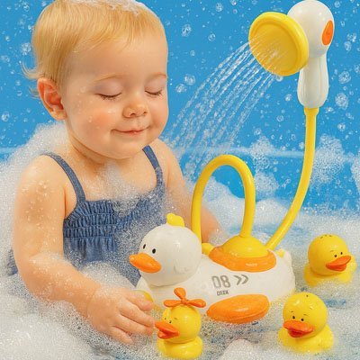 Jouet de bain pour bebe très interactif