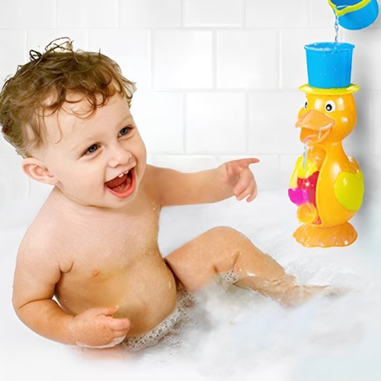 Jouet de bain attire l'attention de votre bébé