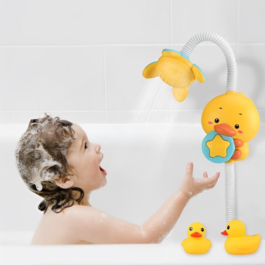 Jouet de bain capte l'attention de votre bébé