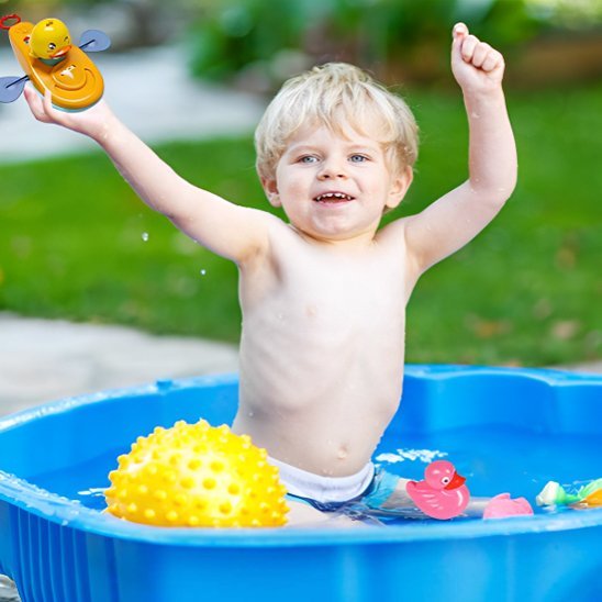 Jouet de bain développement sensoriel inclus
