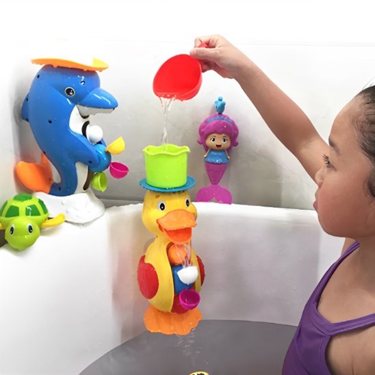 Jouet de bain grandit avec votre enfant