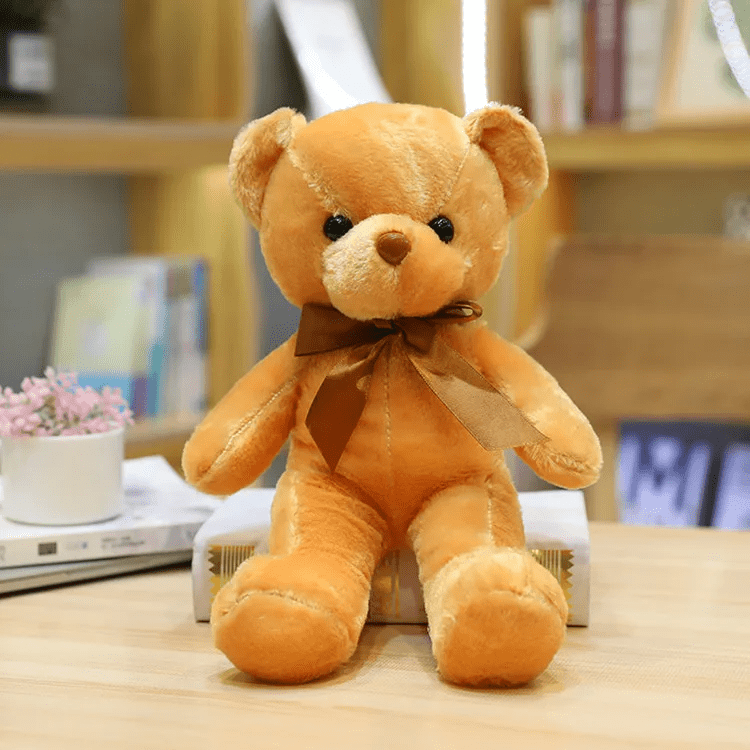 Ours en peluche marron