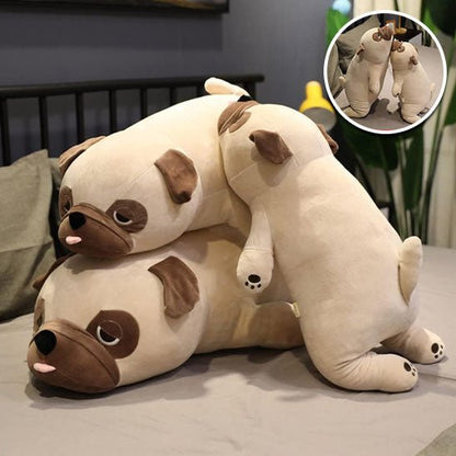 Peluche chien materiaux premium