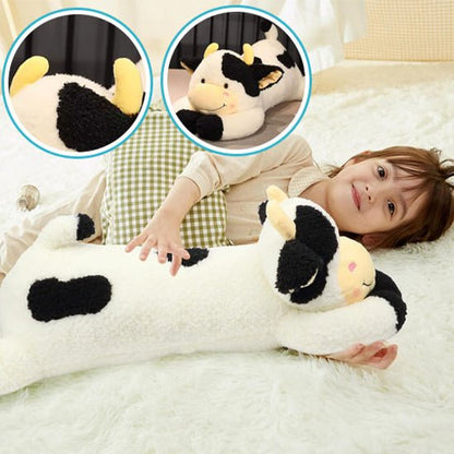 Peluche vache materiaux premium