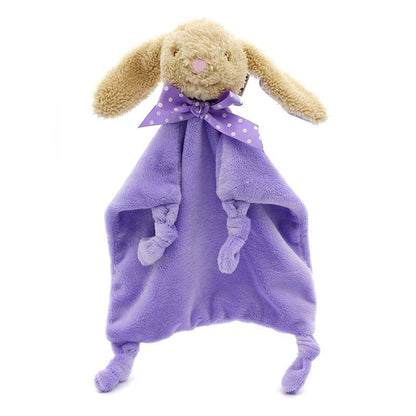 Doudou bebe mauve