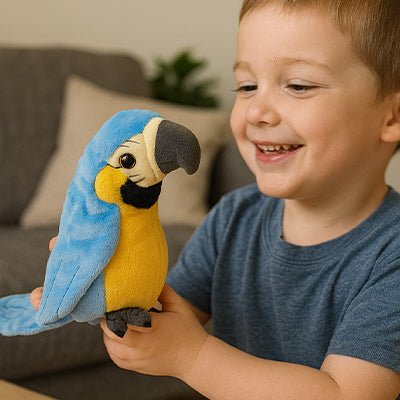 Peluche interactive ne se lasse jamais de vous écouter