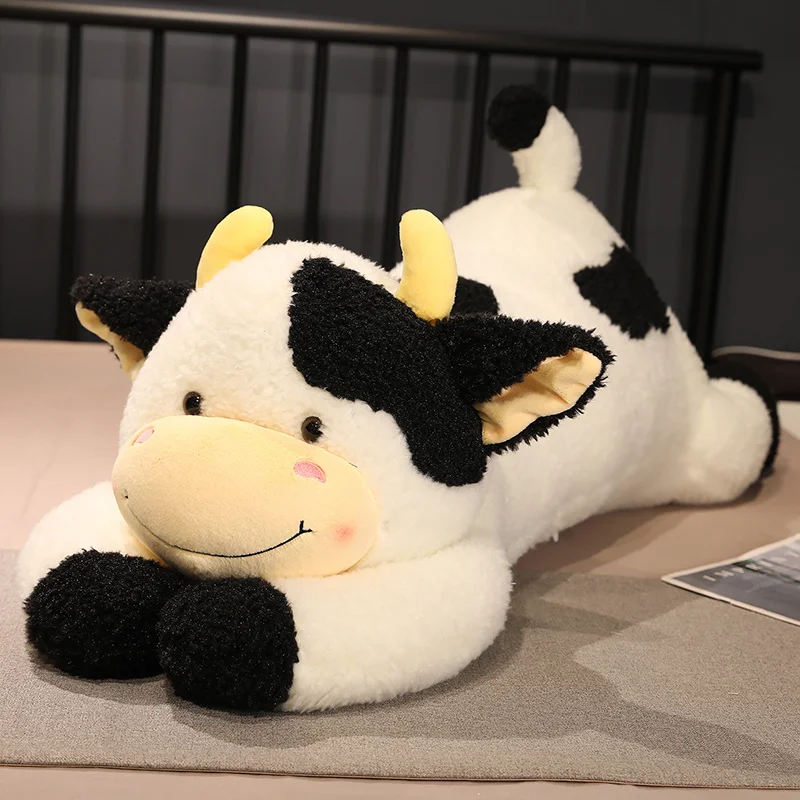 Peluche vache noire