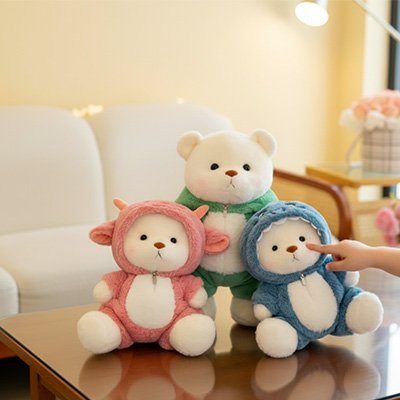 Ours en peluche le trio parfais