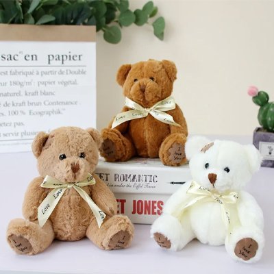 Ours peluche trois couleurs disponible