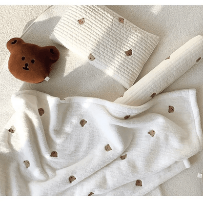 Couverture bebe modèle ours