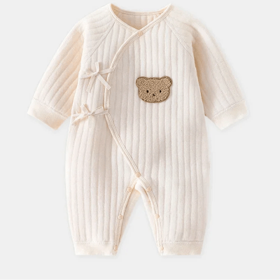 Barboteuse avec tête d'ours