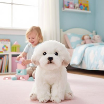 Peluche chien la peluche vu en gros plan