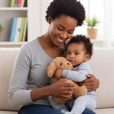 Peluche Chien compagnon idéal pour des nuits paisibles - Maman bébé boutique