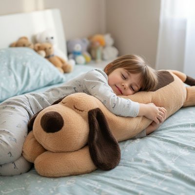 Peluche Chien pour des nuits sereines - Maman bébé boutique