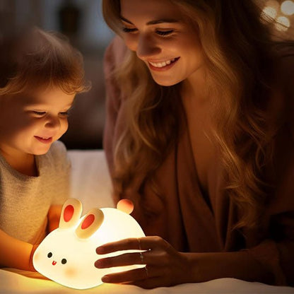 Veilleuse lapin pour famille entière