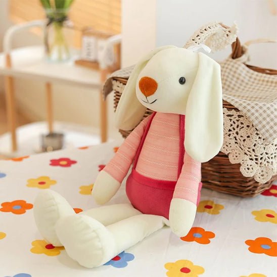 Lapin en peluche présence réconfortante