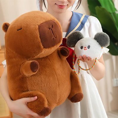 peluche capybara compagnon indispensable