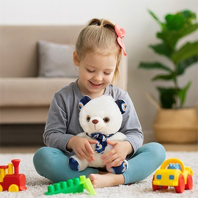 Ours en peluche carrousel