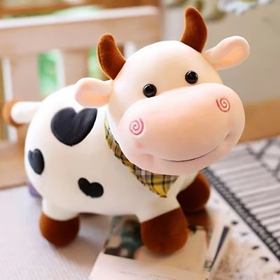 peluche vache carrousel