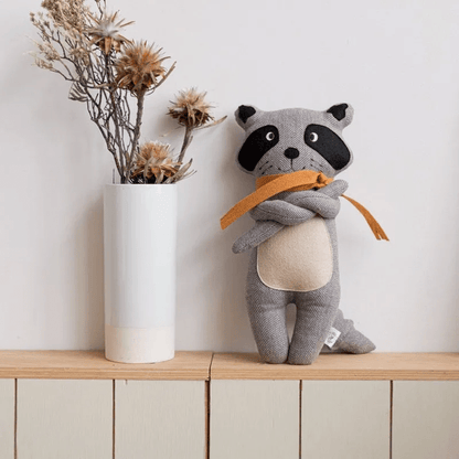 Doudou bebe raton laveur
