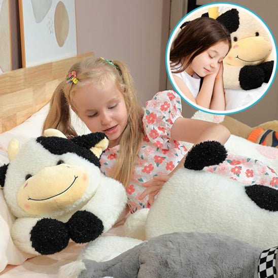 Peluche vache resistance deformation