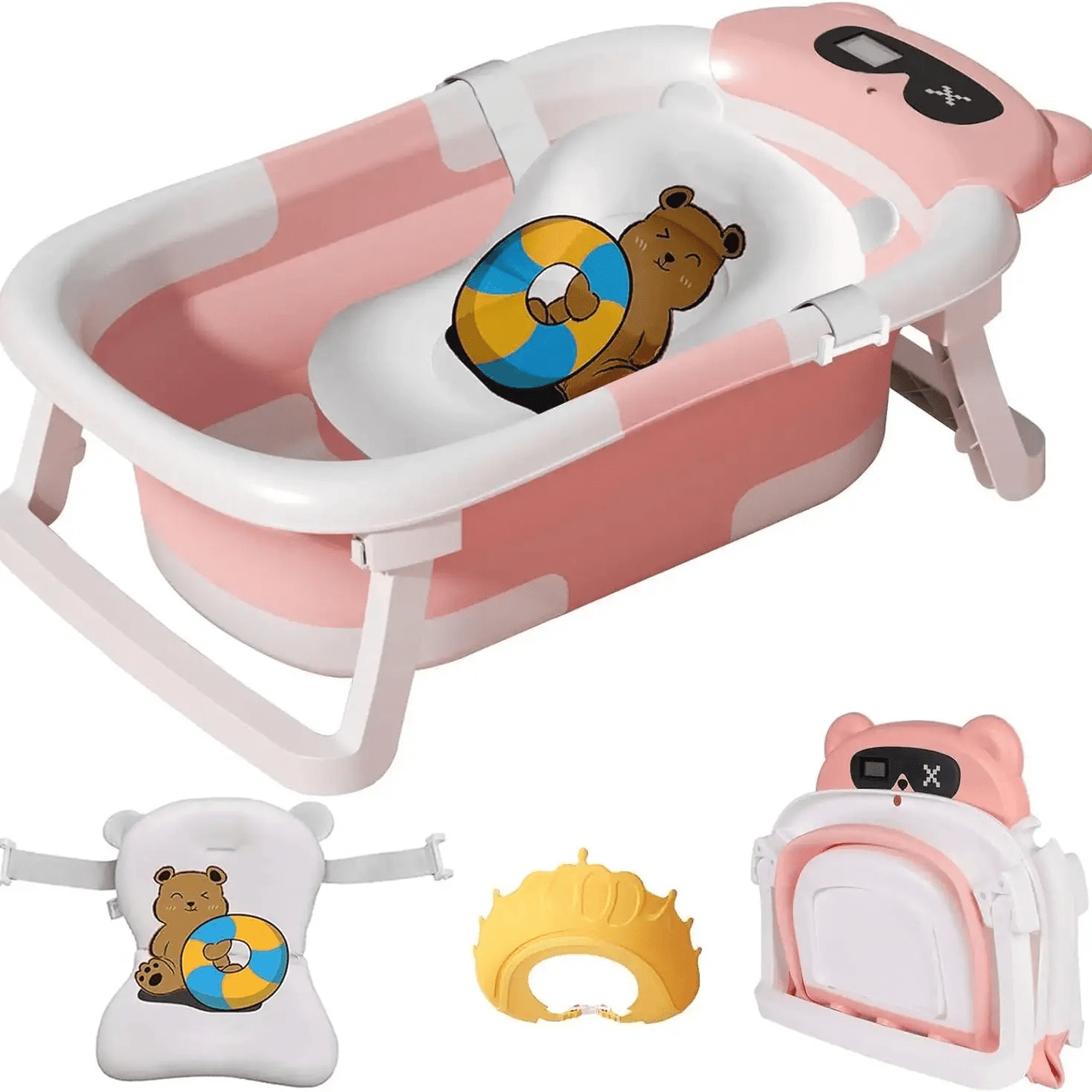 Baignoire bébé rose