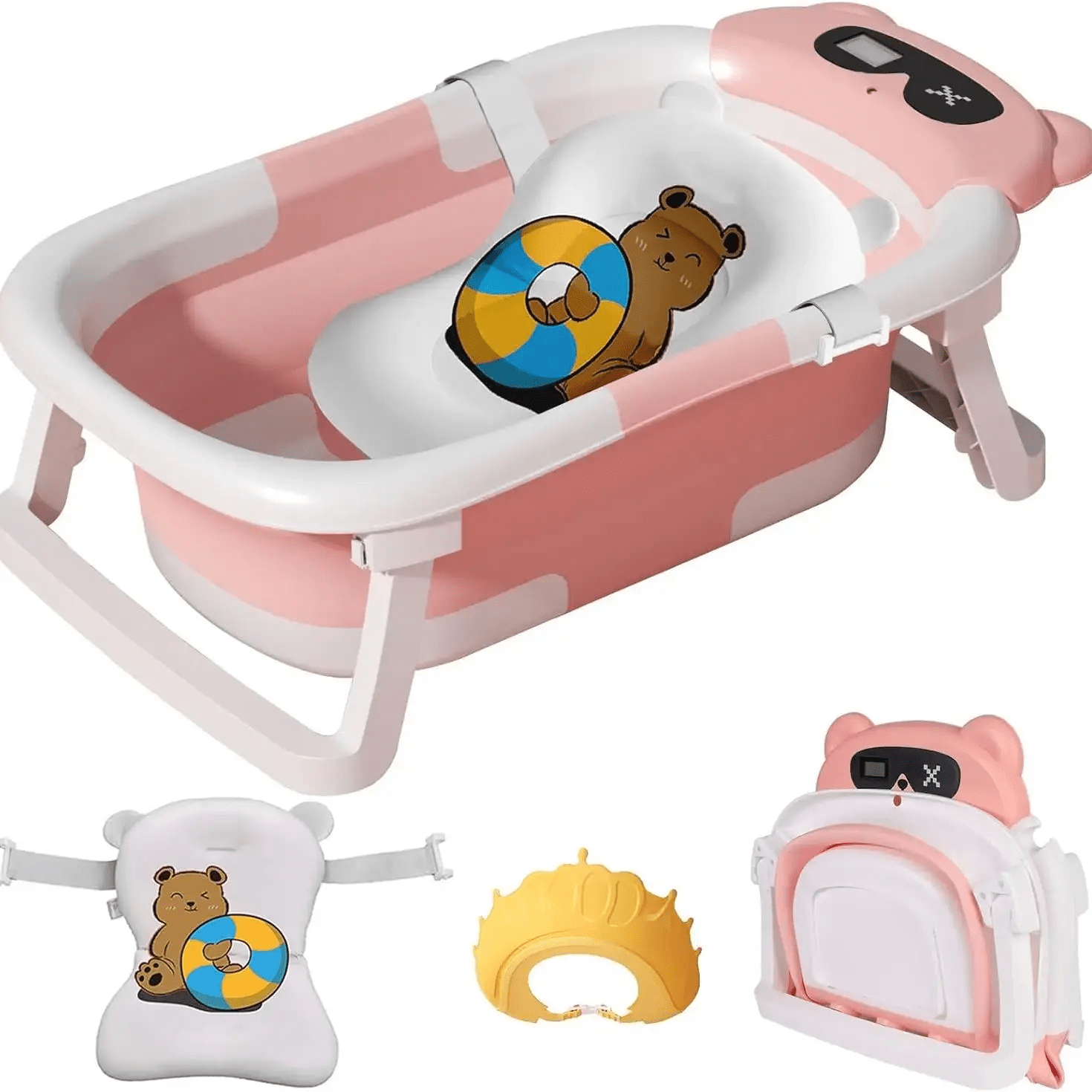 Baignoire bébé rose