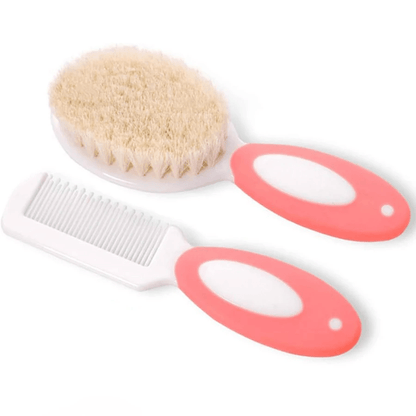 brosse cheveux pour bebe ensemble rose 