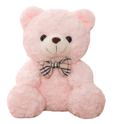 Ours en peluche rose