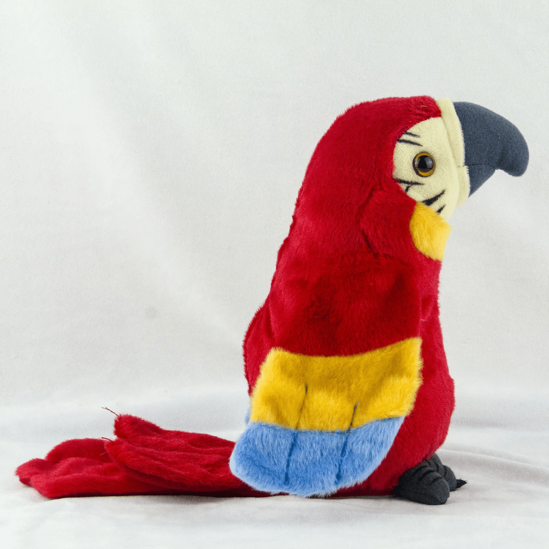 Peluche interactive rouge