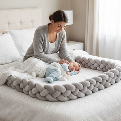 Tresse de lit pour le confort de bébé