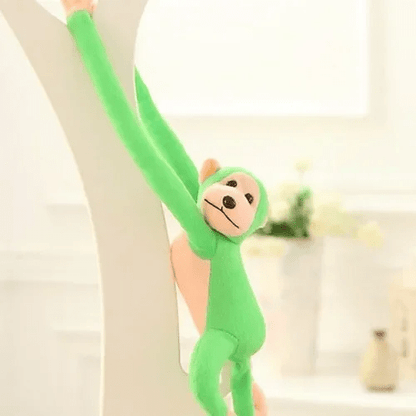 Peluche singe vert